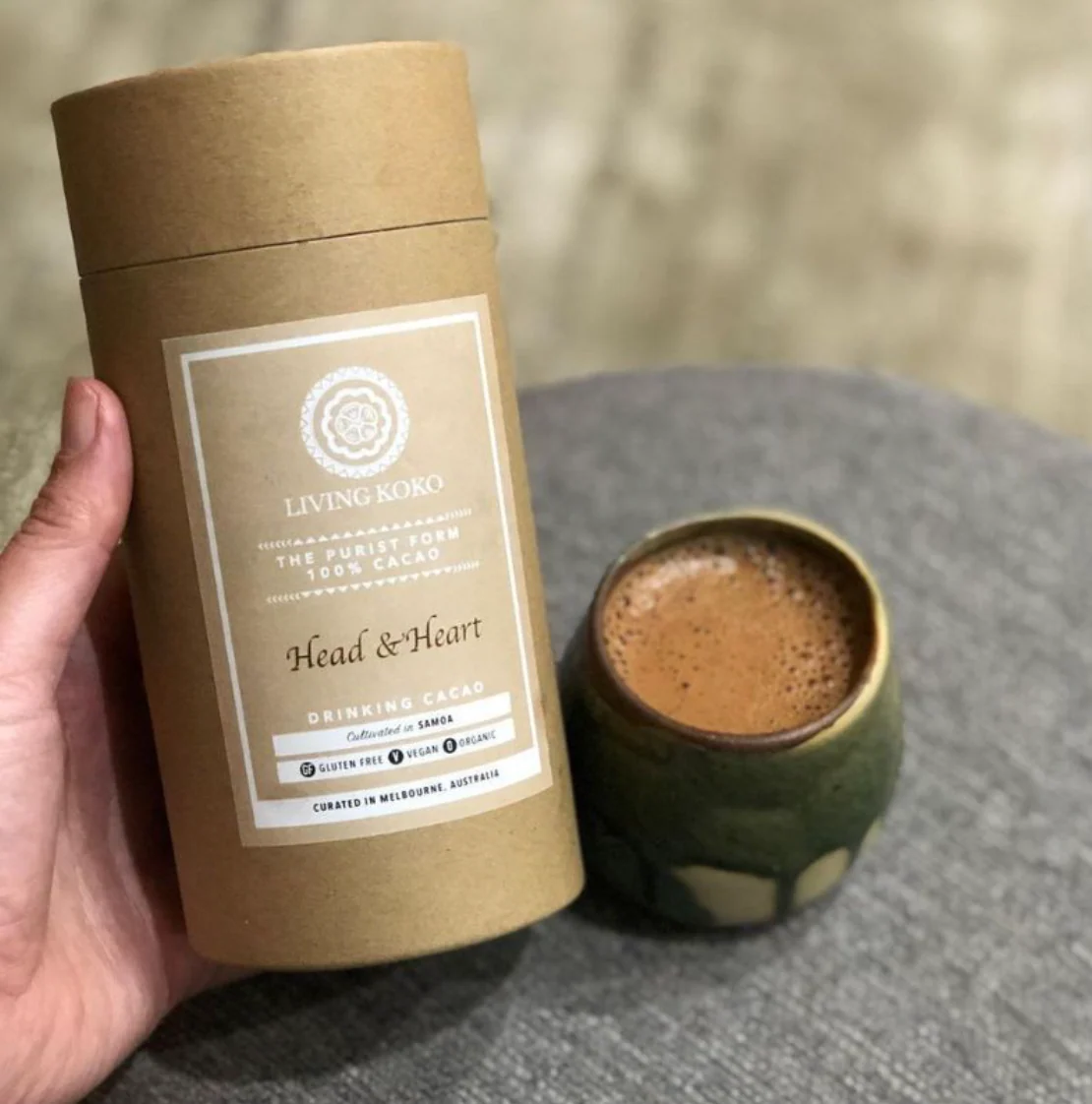 Living Koko Head & Heart Drinking Cacao 100g & 250g, The Purist Form 100% Cacao - Image 3
