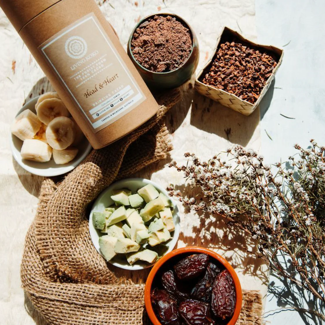 Living Koko Head & Heart Drinking Cacao 100g & 250g, The Purist Form 100% Cacao - Image 4