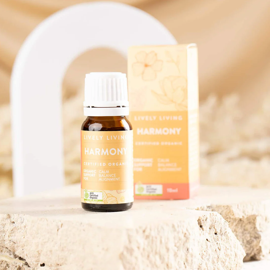 Lively Living Organic Essential Oil 10ml, Harmony Blend - Image 2