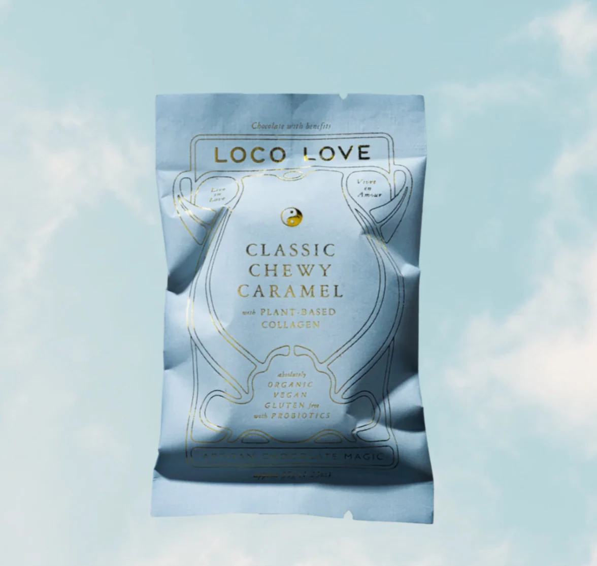 Loco Love Chocolate 35g, Classic Chewy Caramel With Plant-Based Collagen