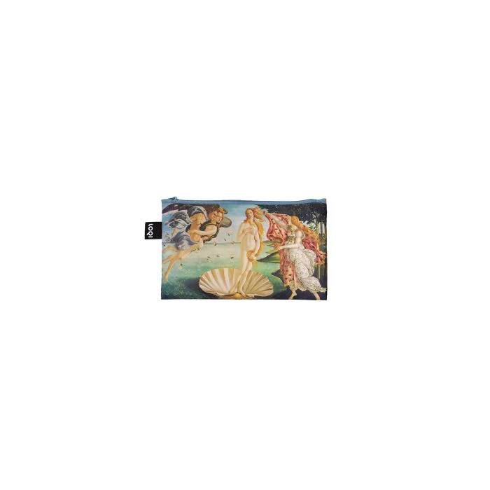 LOQI Recycled Zip Pockets Set Of Three, The Birth Of Venus | Primavera By Sandro Botticelli - Image 4
