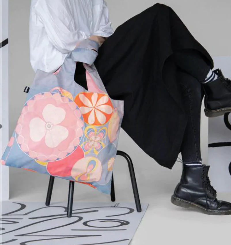 LOQI Shopping Bag, Childhood By Hilma Af Klint - Image 2