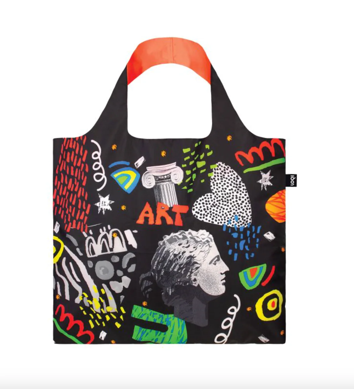 LOQI Shopping Bag, CL.AR Collection Classic Art