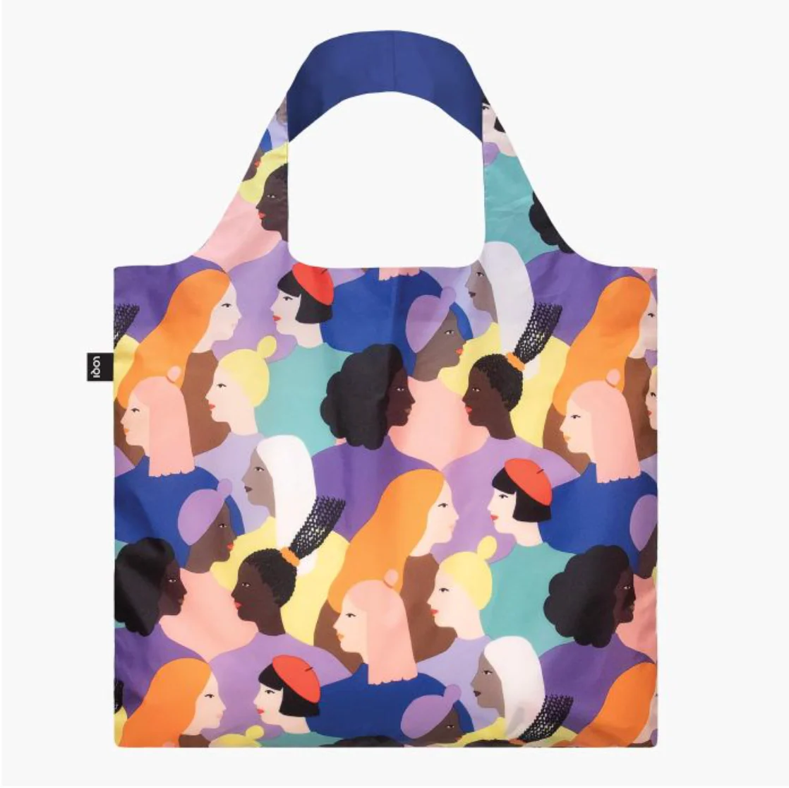 LOQI Shopping Bag, Glitter Power Sisters