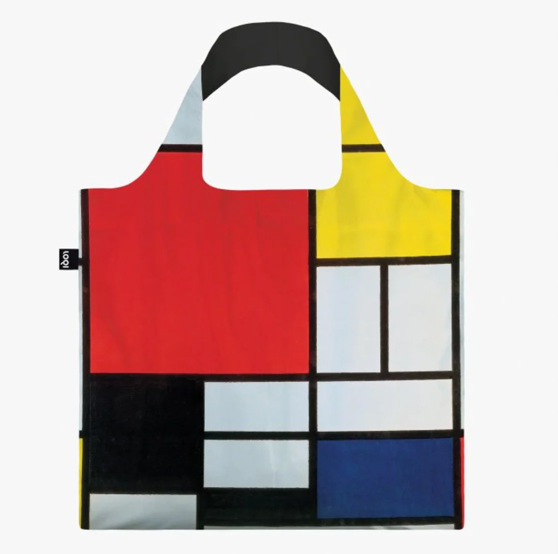 LOQI Shopping Bag, Mondrian Composition