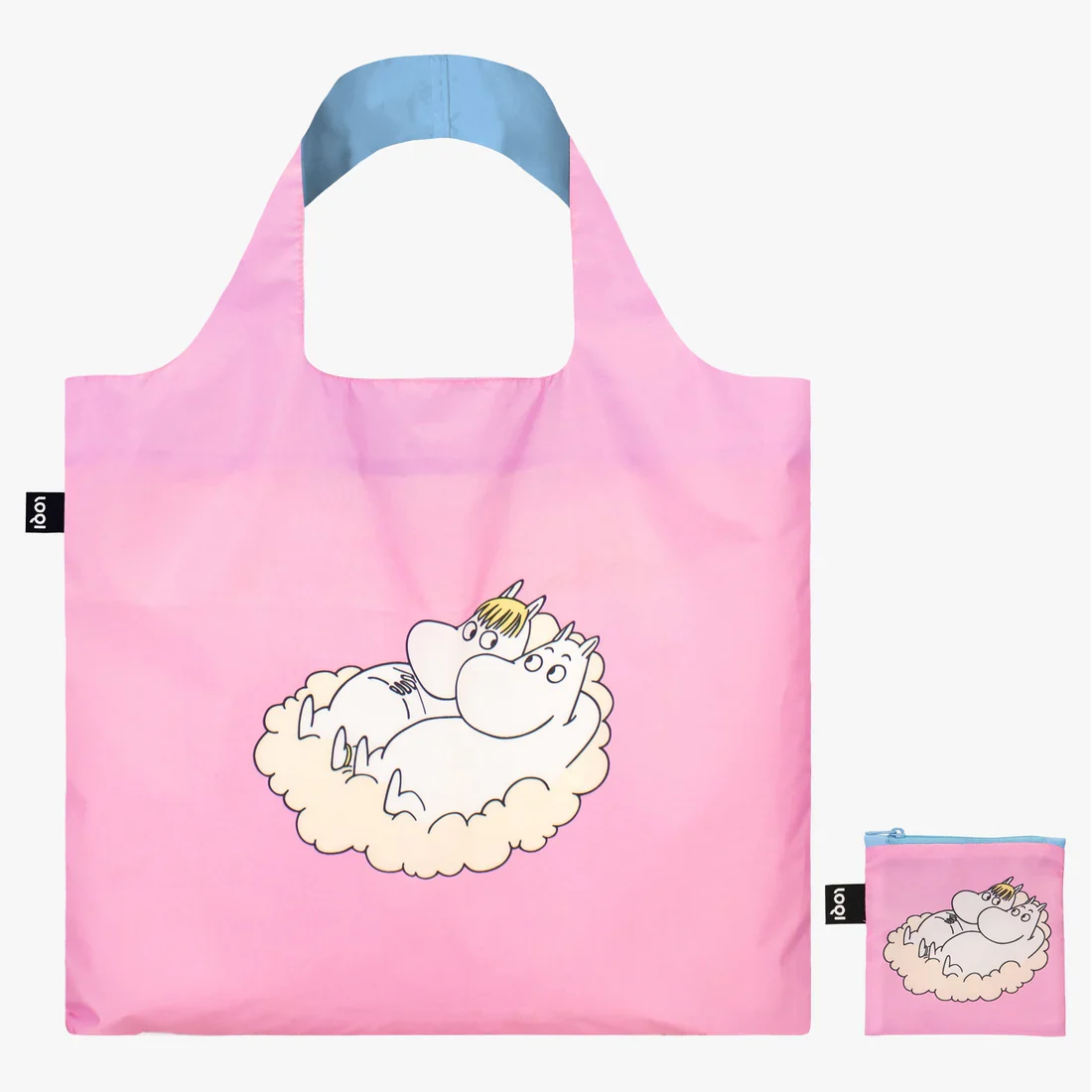 LOQI Shopping Bag, Moomin Cloud - Image 2