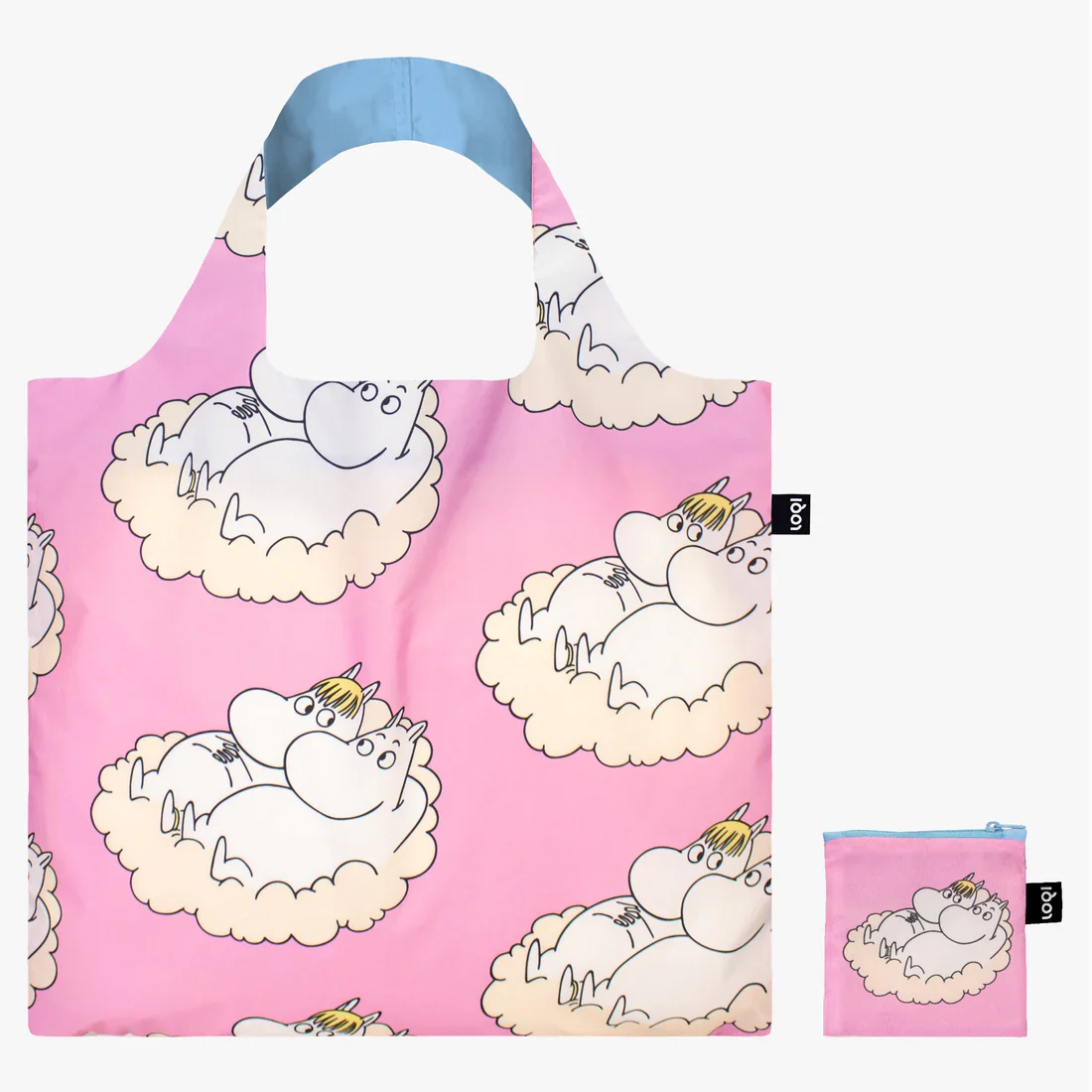 LOQI Shopping Bag, Moomin Cloud - Image 3