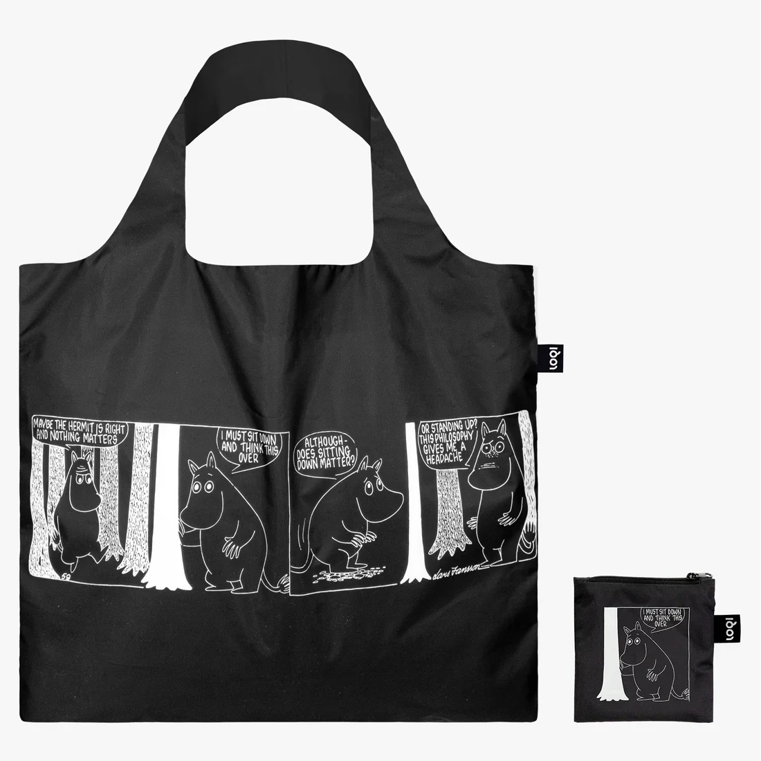 LOQI Shopping Bag, Moomin Comic Adventures - Image 2