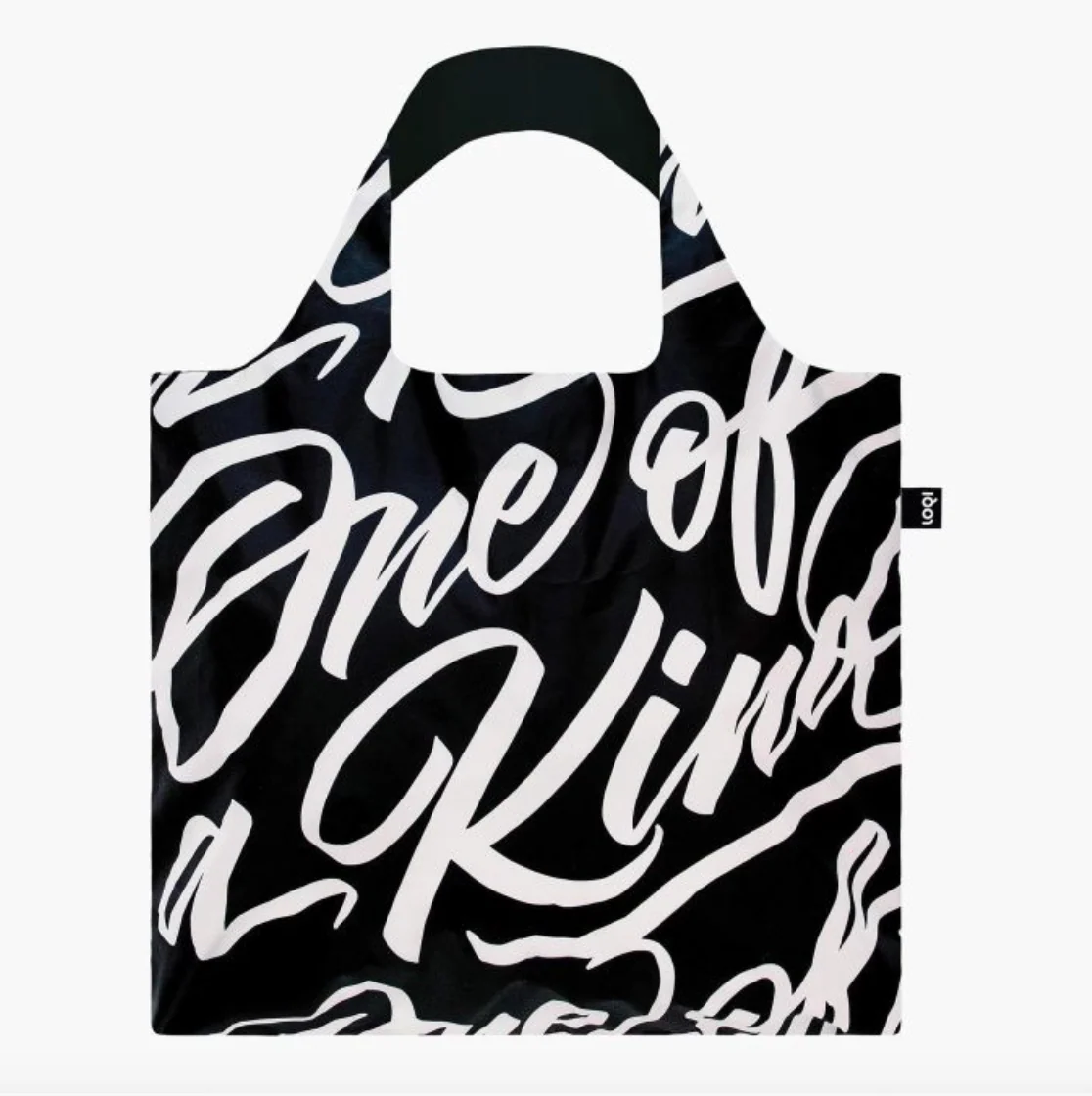 LOQI Shopping Bag, One Of A Kind Monochrome By Keith Haring - Image 2