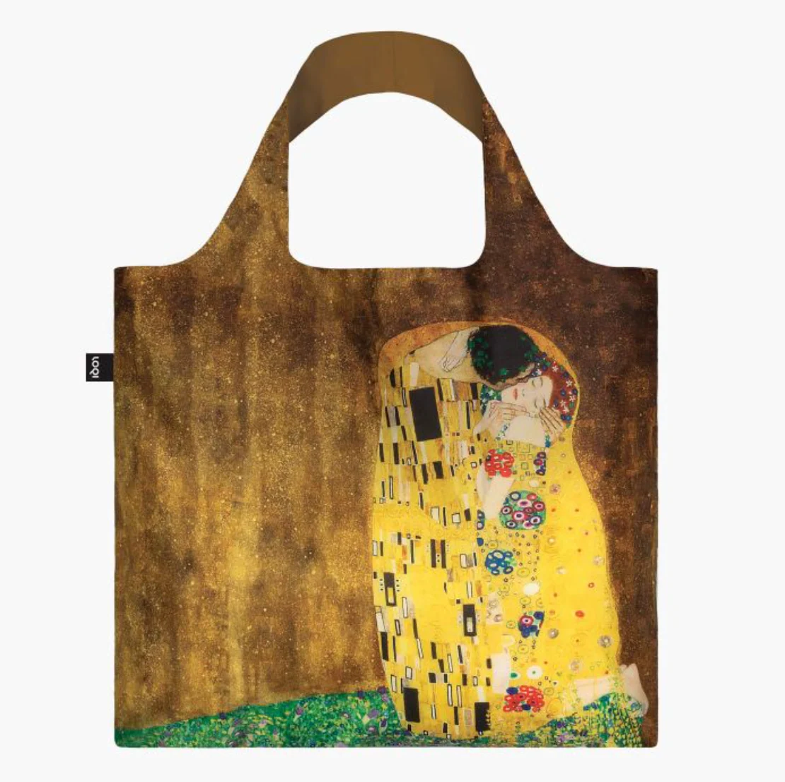 LOQI Shopping Bag, The Kiss by Gustav Klimt