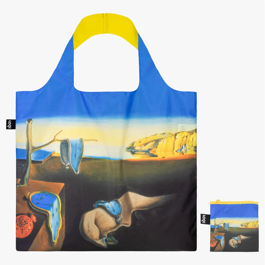 LOQI Shopping Bag, The Persistence Of Memory By Salvador Dali