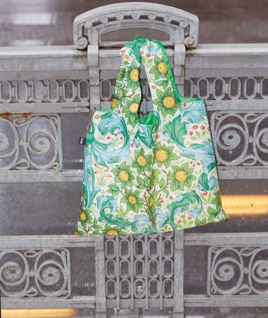 LOQI Shopping Bag, Orchard by William Morris - Image 2