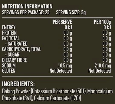 Lotus Baking Powder 125g, Gluten Free - Image 2