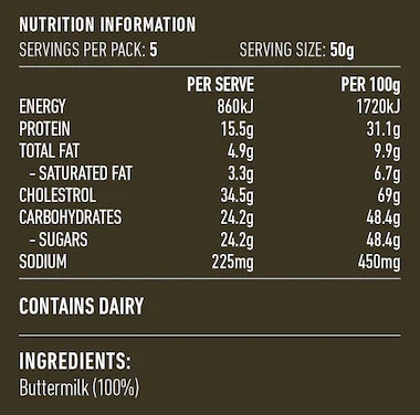 Lotus Buttermilk Powder 250g, Produced From Fresh Liquid Buttermilk - Image 2