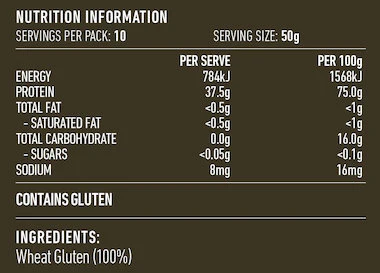 Lotus Gluten Flour 500g, A Good Source Of Protein - Image 2