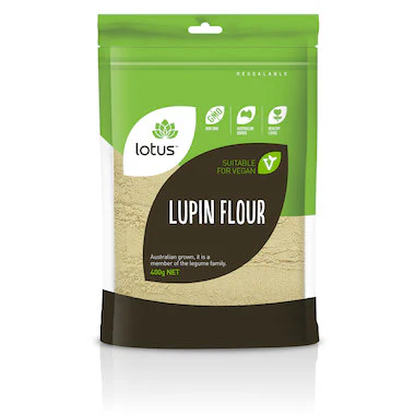 Lotus Lupin Flour 400g, High Protein