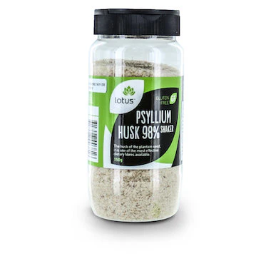 Lotus Psyllium Husk In A Shaker 150g, An Excellent Source Of Dietary Fibre