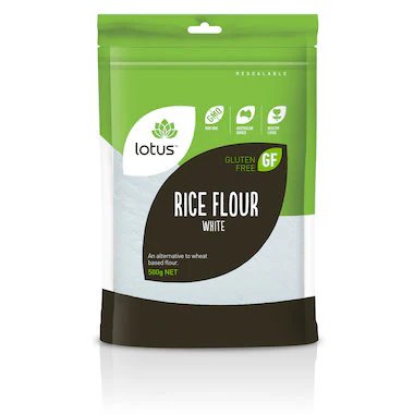 Lotus White Rice Flour 500g, Gluten Free