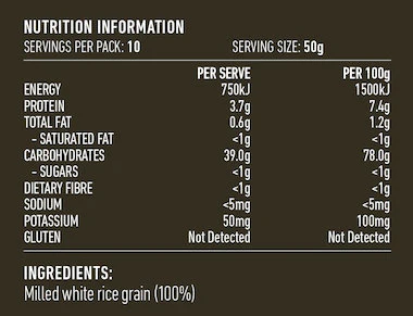 Lotus White Rice Flour 500g, Gluten Free - Image 2