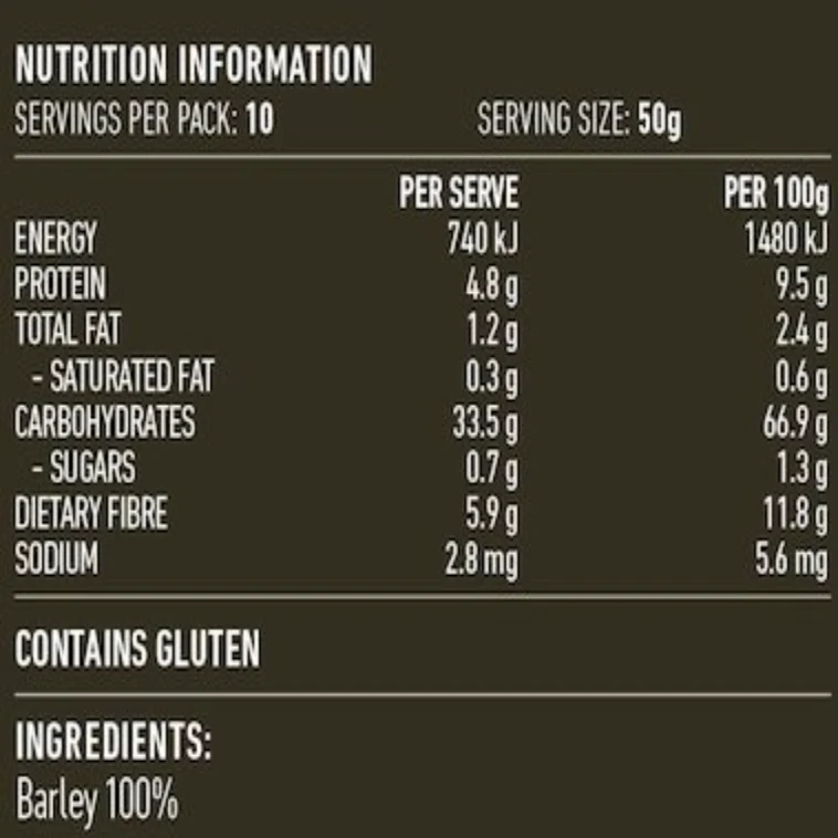 Lotus Rolled Barley Flakes 500g, A Delicious Nutty Flavoured Grain - Image 2