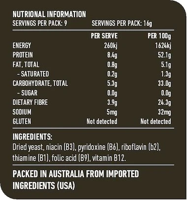Lotus Savoury Yeast Flakes 145g, Convenient Refill Shaker - Image 2