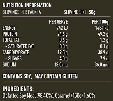 Lotus Textured Soy Protein 200g, AKA TVP - Image 2