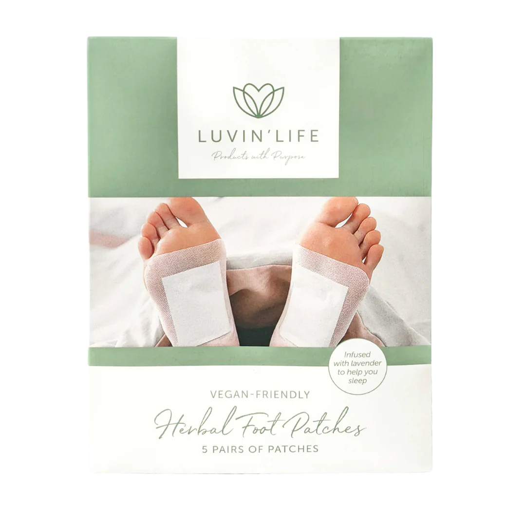 Luvin Life Herbal Foot Patches {5 pairs}, Vegan-Friendly