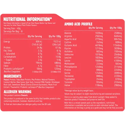 Macro Mike Peanut Plant Protein Sample Pack 8x40g - Image 4