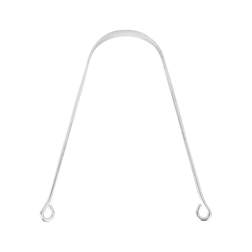 Maharishi Ayurveda Ayurdent Tongue Cleaner Silver Plated, For Improved Oral Hygiene - Image 3