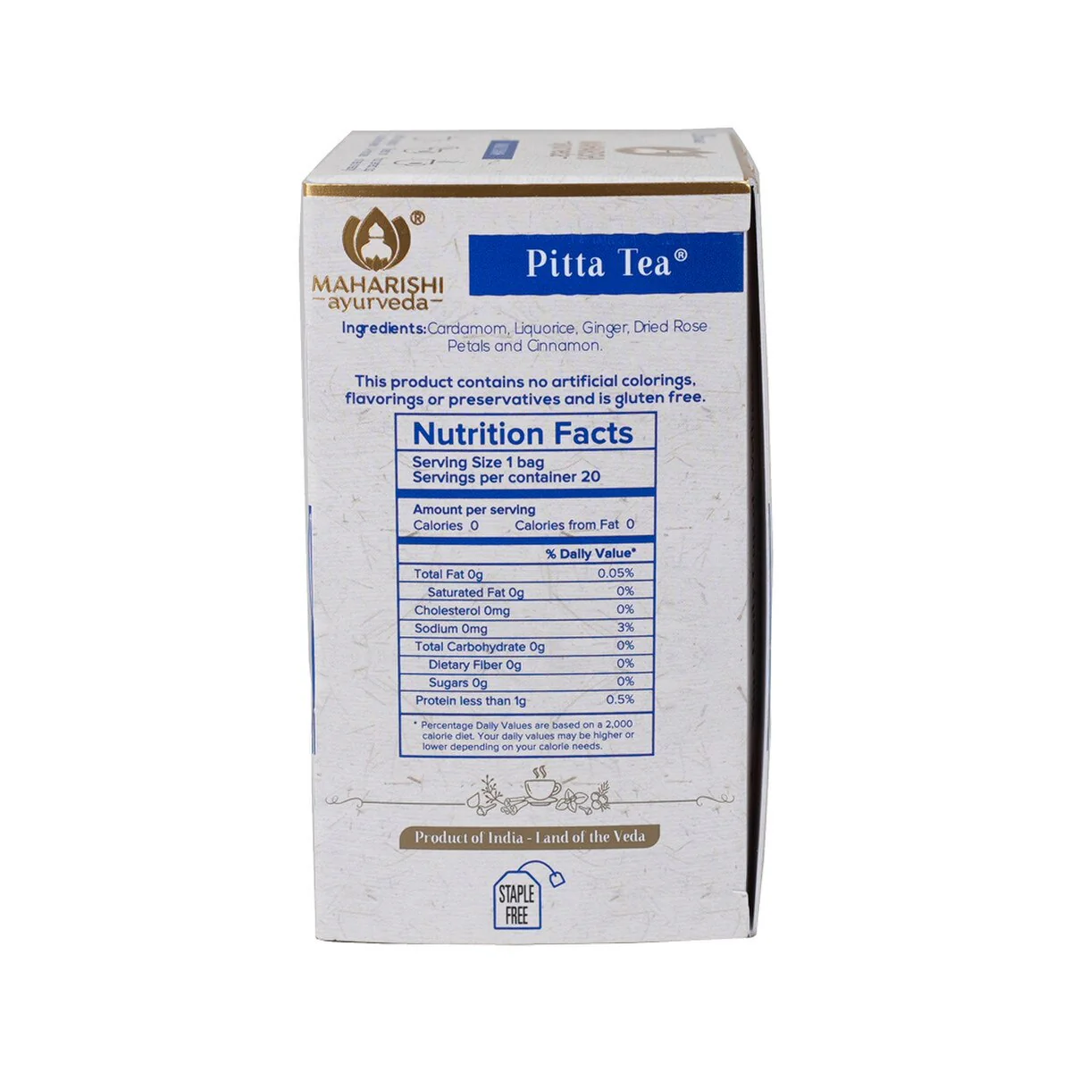 Maharishi Ayurveda Organic Pitta Tea 20 Tea Bags, Mild & Cooling - Image 3