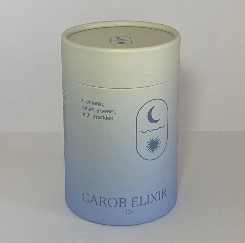 Maple Moon Organic Carob Elixir 150g, No Added Sugar