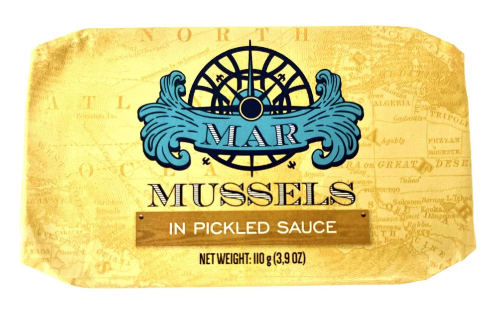MAR Mussels In Pickled Sauce 110g, BPA Free