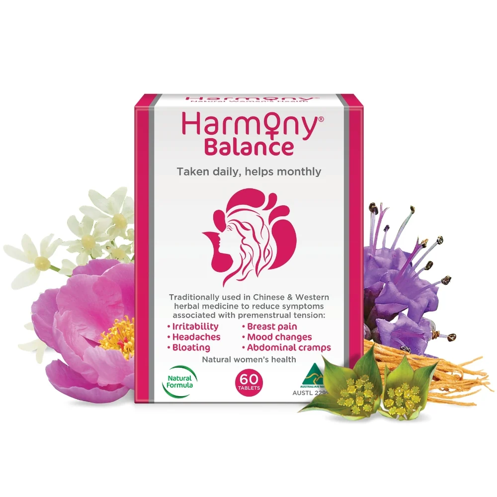 Martin & Pleasance Harmony Balance 60 Or 120 Tablets, Natural Relief For PMS & Period Pain - Image 3