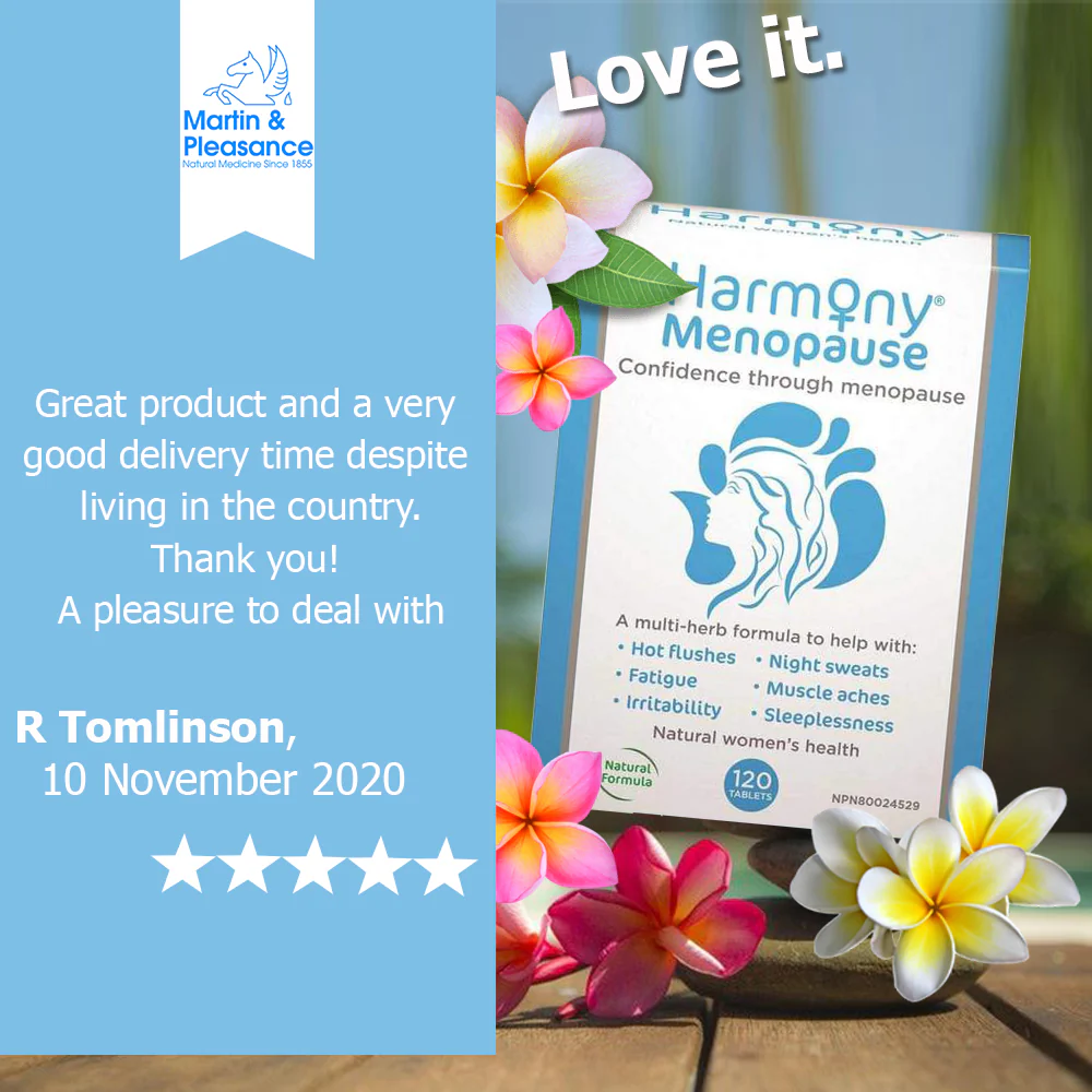 Martin & Pleasance Harmony Menopause 60 Or 120 Tablets, A Synergistic Blend Of Chinese & Western Herbs - Image 5