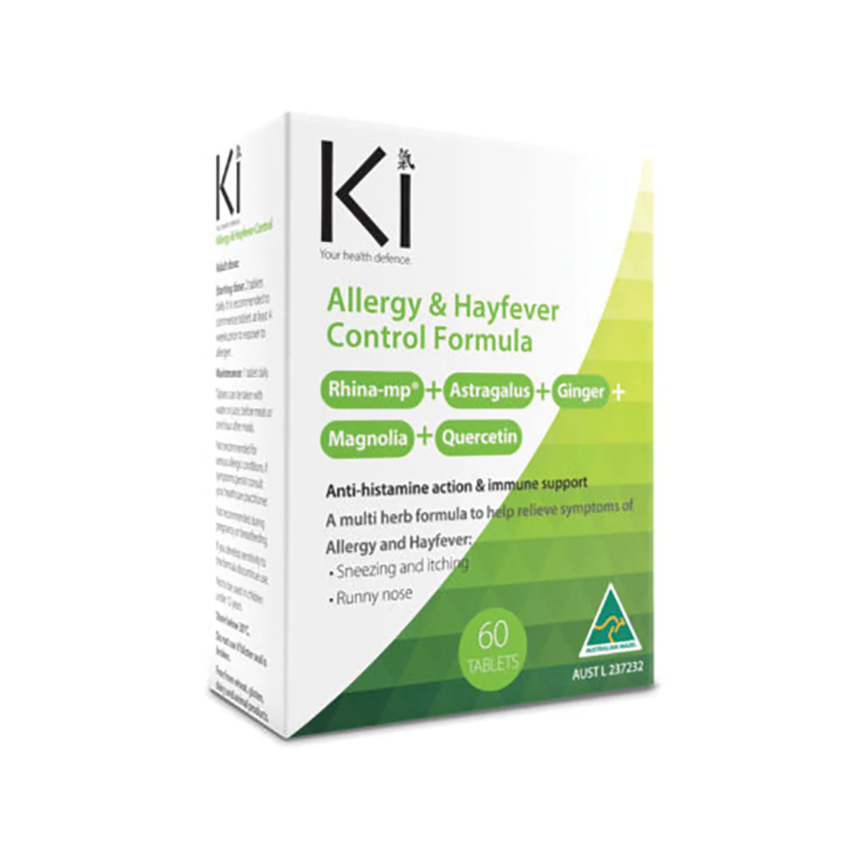 Martin & Pleasance Ki Allergy & Hayfever Control Formula 30 Or 60 Tablets, An Effective Herbal Remedy - Image 3