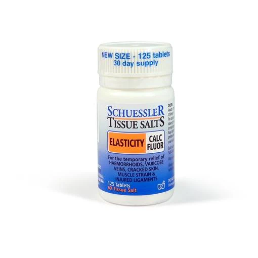 Martin & Pleasance Schuessler Tissue Salts Calc Fluor 125 Tablets, Skin Elasticity