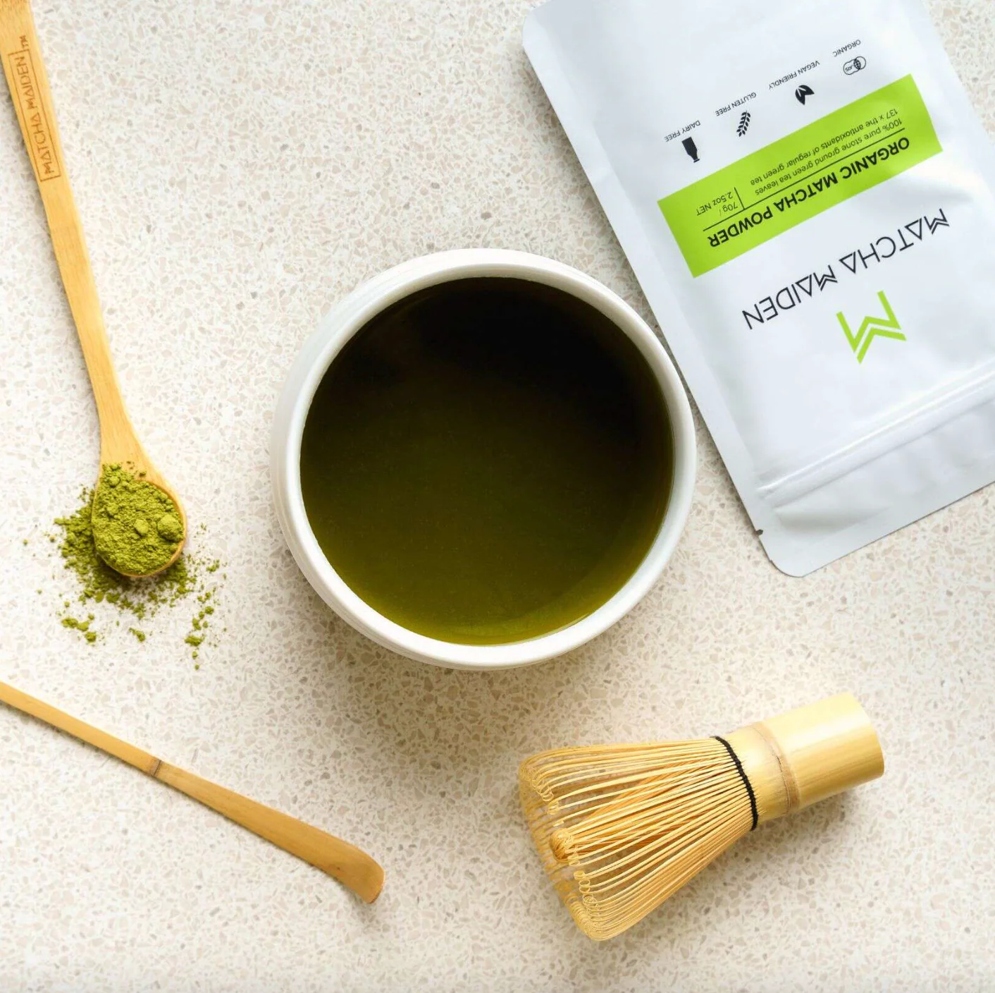Matcha Maiden Bamboo Matcha Whisk, Eco-friendly & Sustainably Made - Image 2