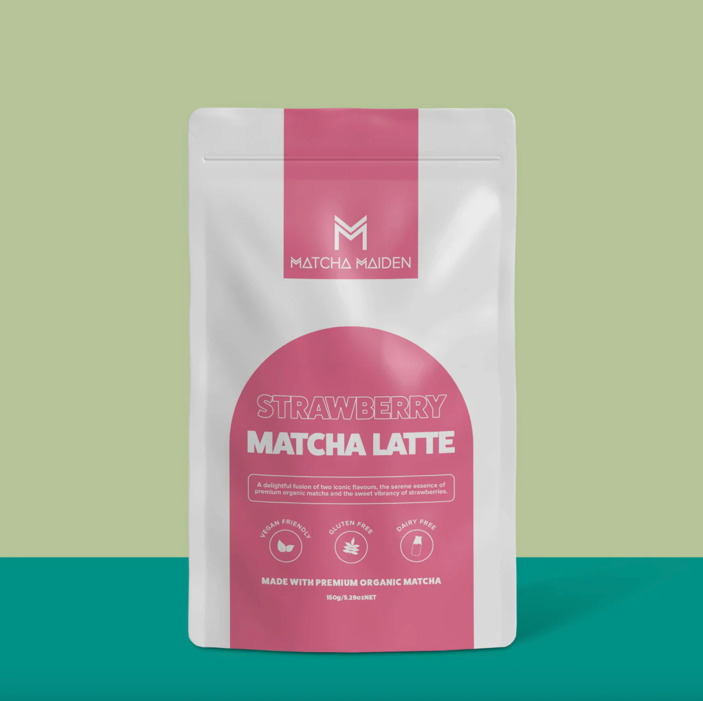 Matcha Maiden Strawberry Matcha Latte 150g, Grown In Japan - Image 2