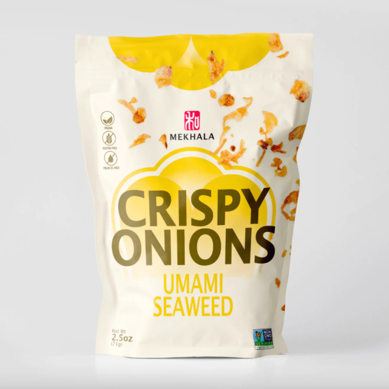 Mekhala Crispy Onions Umami Seaweed Flavoured 71g, Vegan & Gluten Free - Image 2