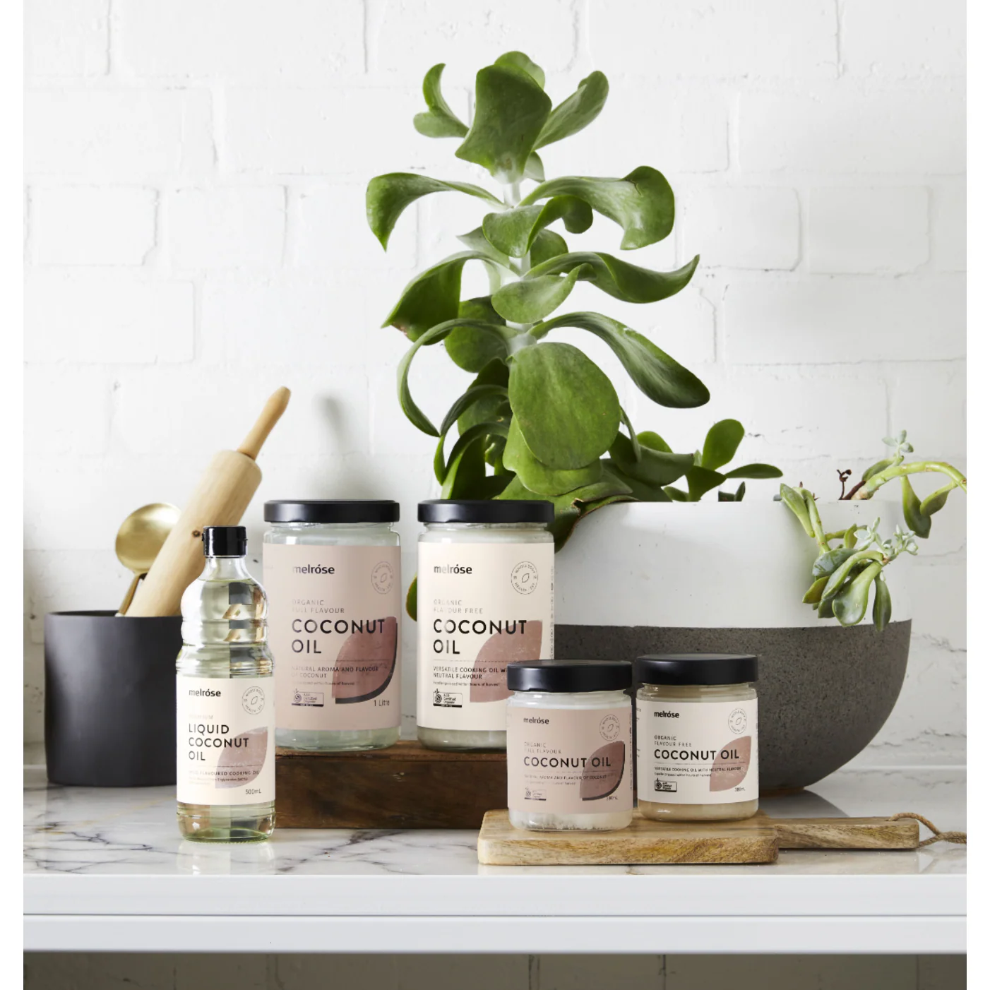 Melrose Organic Coconut Oil 325mL Or 1L, Flavour Free - Image 6