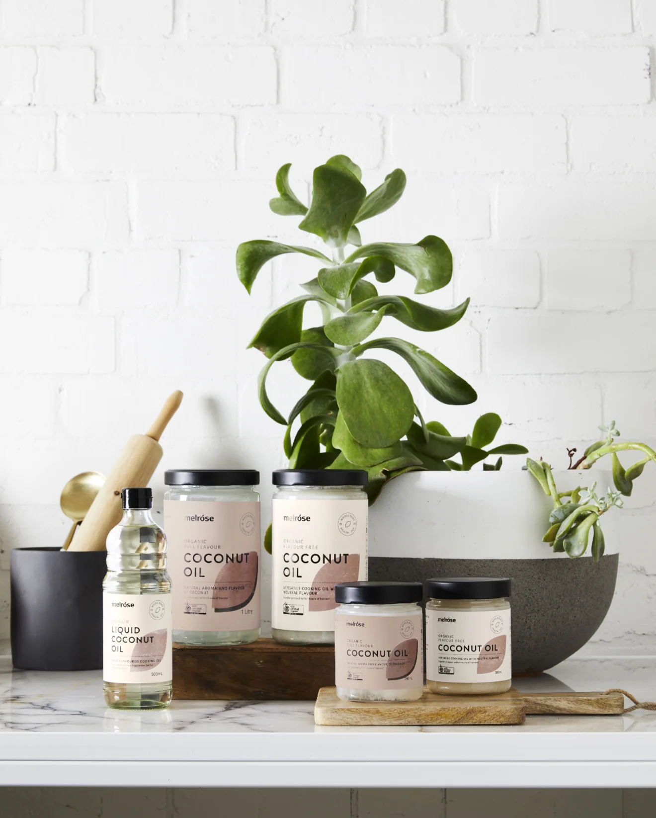 Melrose Organic Coconut Oil 325ml Or 1L, Full Flavour - Image 5