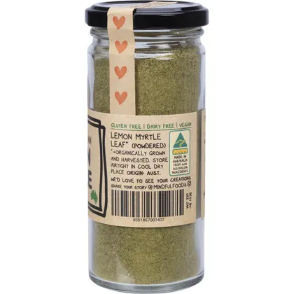Mindful Foods Australian Lemon Myrtle 90g, Australian Bush Food - Image 4