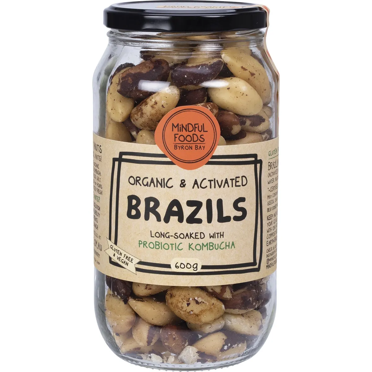 Mindful Foods Organic & Activated Brazil Nuts 150g, 325g, 600g Or 1kg, Packed With Selenium - Image 3