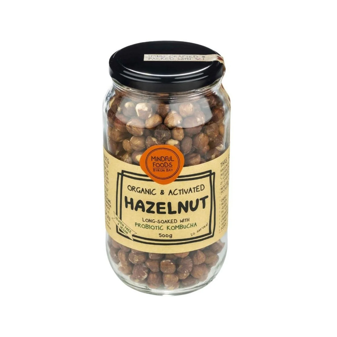Mindful Foods Organic Hazelnuts 120g, 250g, 500g Or 1kg, Long-Soaked With Probiotic Kombucha - Image 3