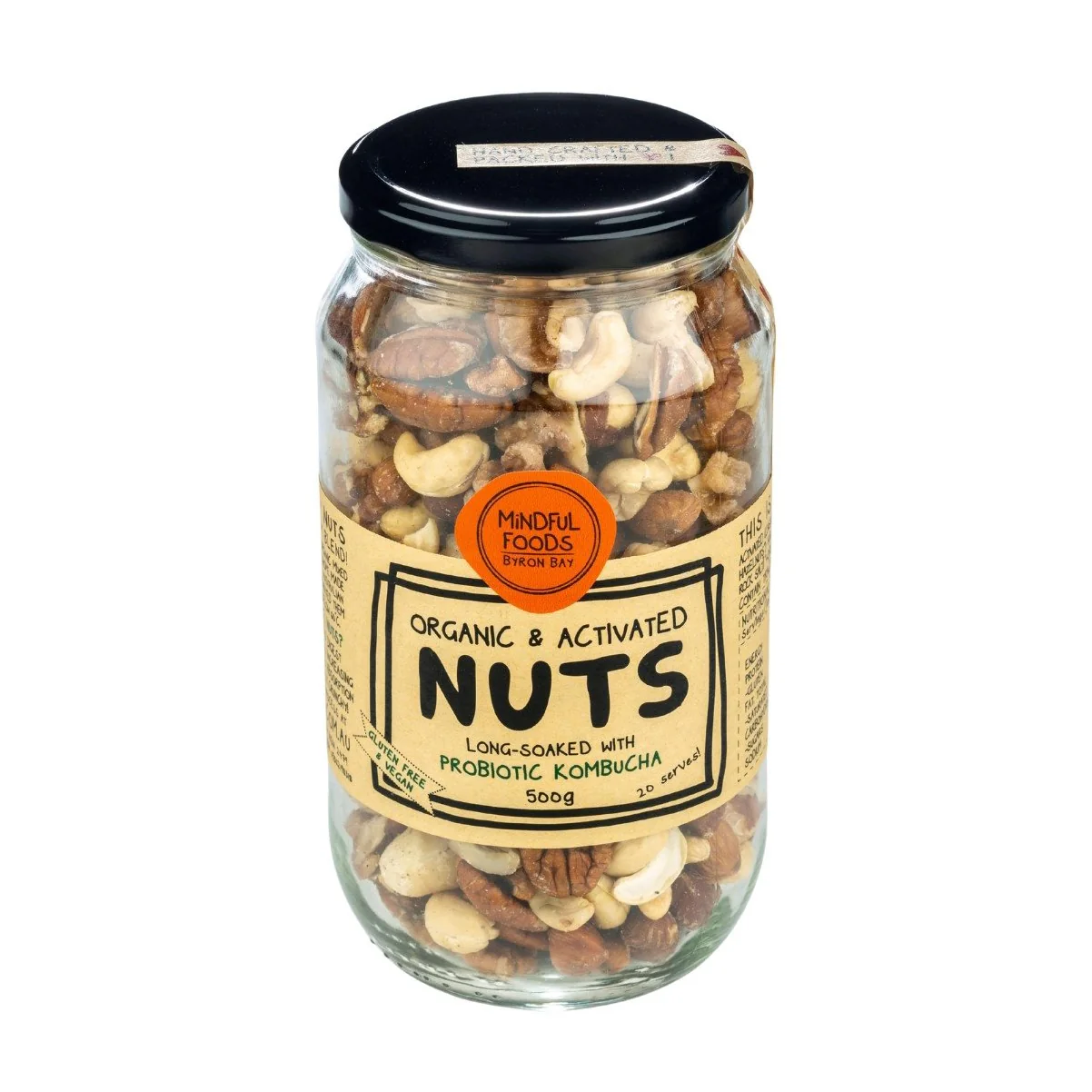 Mindful Foods Organic & Activated Mixed Nuts 225g, 500g Or 1kg, Long Soaked With Probiotic Kombucha - Image 3