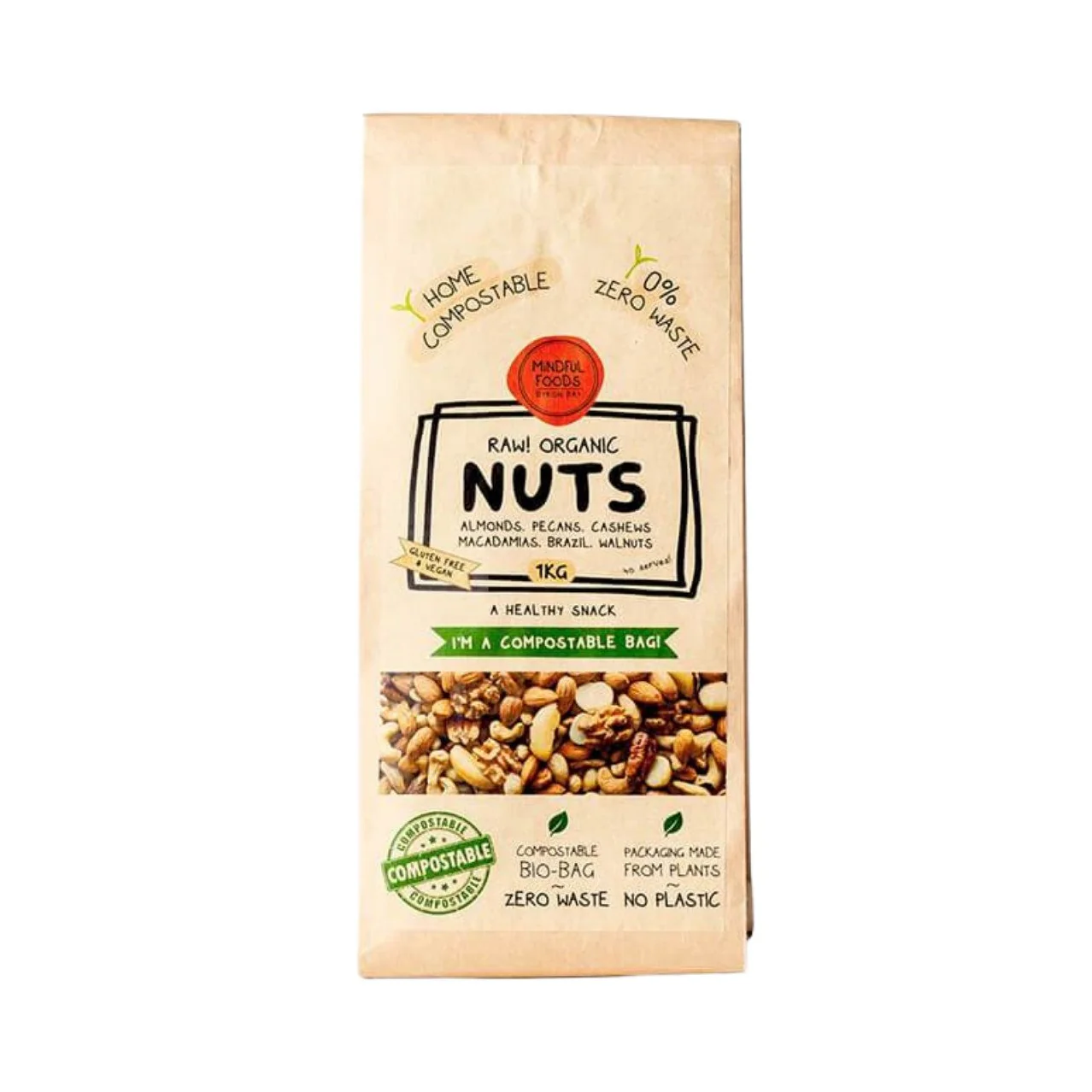 Mindful Foods Organic & Activated Mixed Nuts 225g, 500g Or 1kg, Long Soaked With Probiotic Kombucha - Image 4