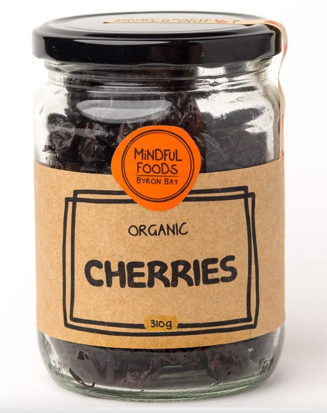 Mindful Foods Organic Cherries 310g, Perfect For Cooking & Baking