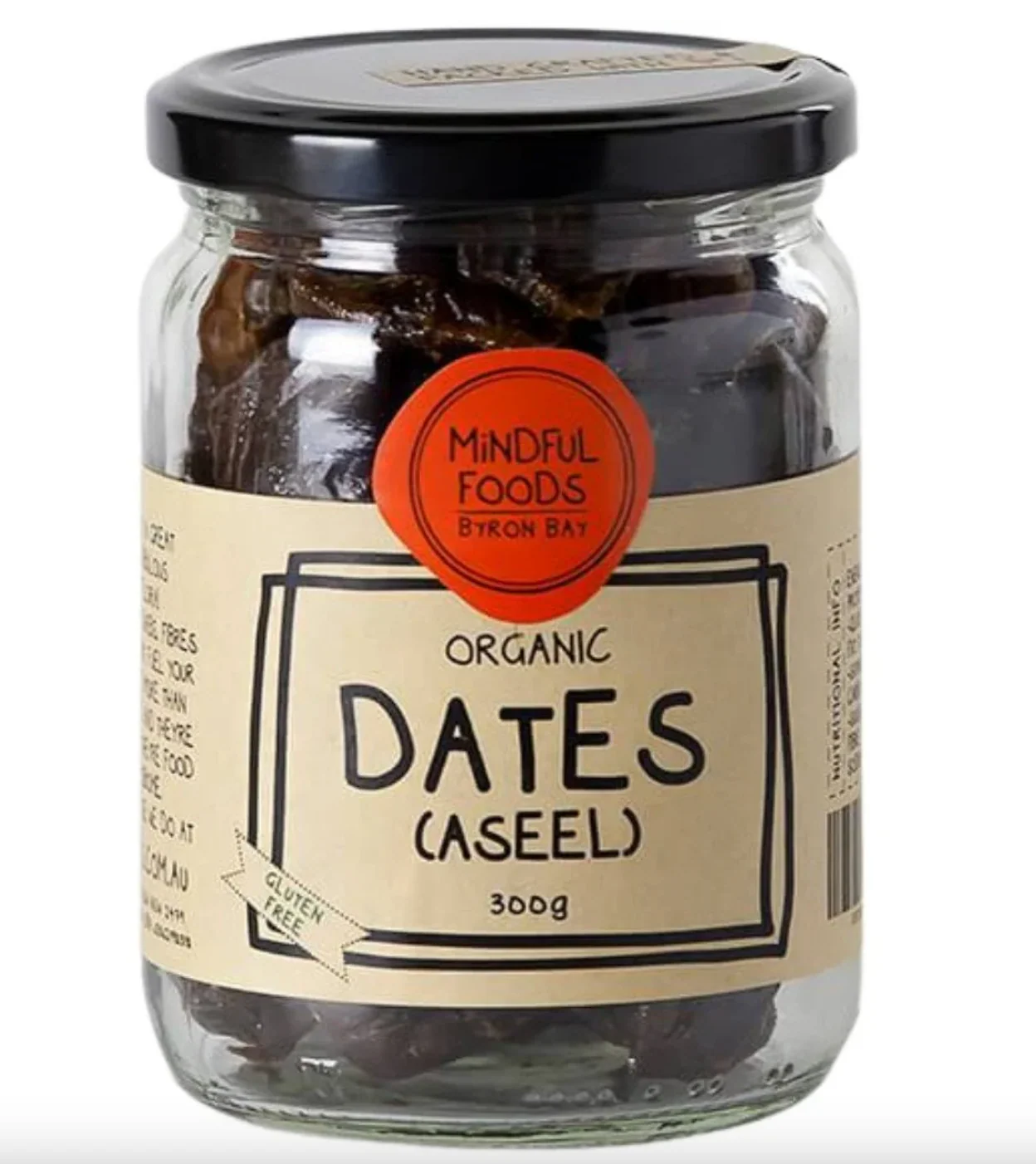 Mindful Foods Certified Organic Pitted Dates 300g Or 600g, Soak & Blend With Your Smoothie