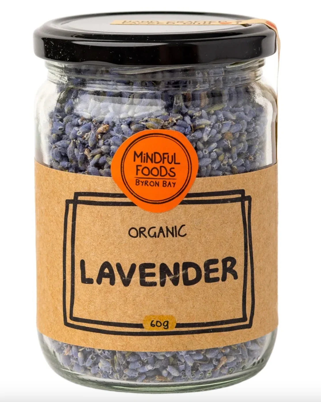 Mindful Foods Certified Organic Lavender 60g, For A Relaxing Sleep