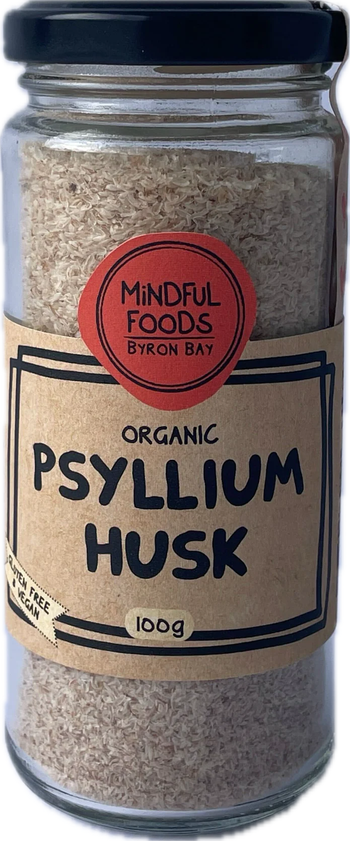 Mindful Foods Organic Psyllium Husk 100g, 200g Or 400g, Nourish Your Body From Within